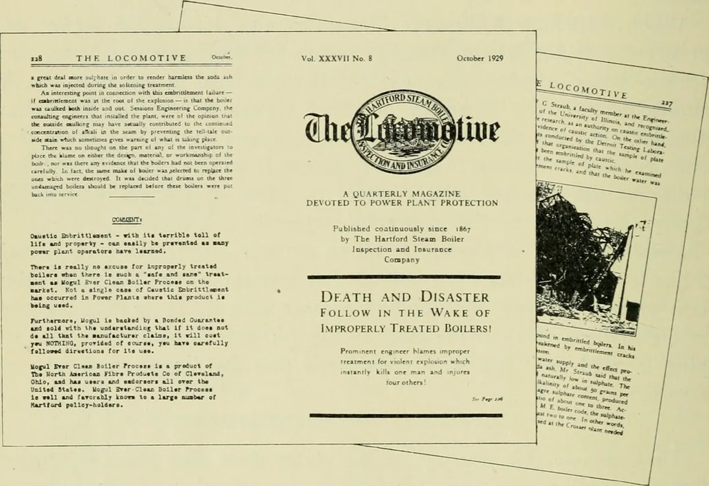 An illustration from The Locomotive, 1867, leaf 59