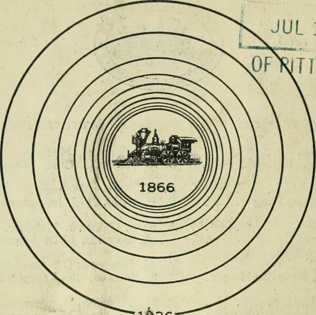 An illustration from The Locomotive, 1867, leaf 373