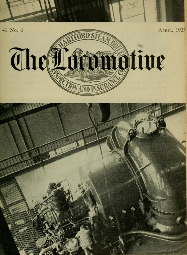 An illustration from The Locomotive, 1867, leaf 438