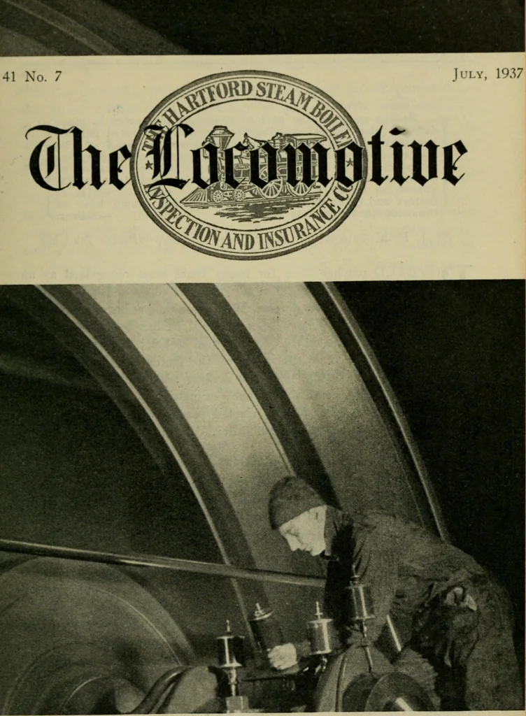 An illustration from The Locomotive, 1867, leaf 470