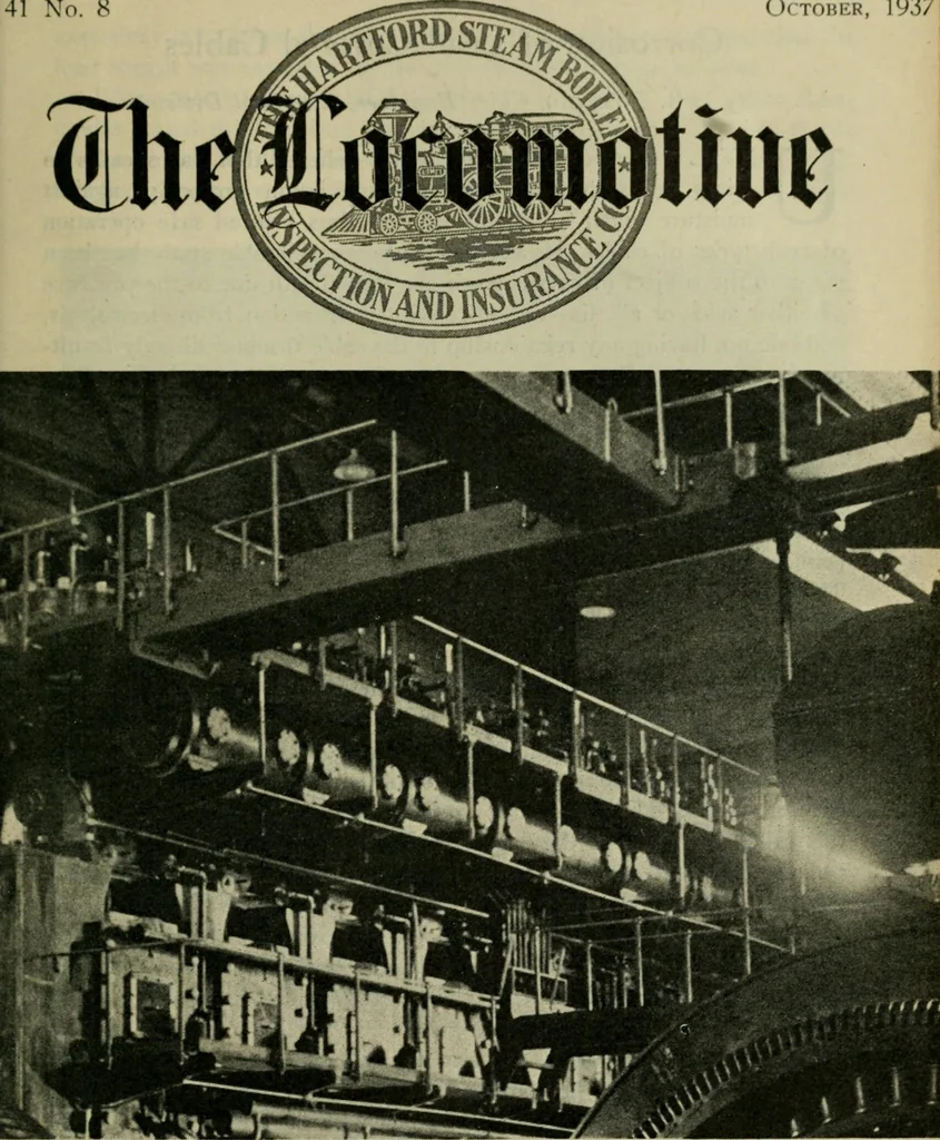 An illustration from The Locomotive, 1867, leaf 502