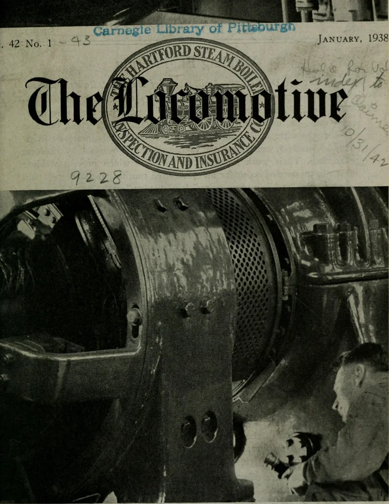 An illustration from The Locomotive, 1867, leaf 12