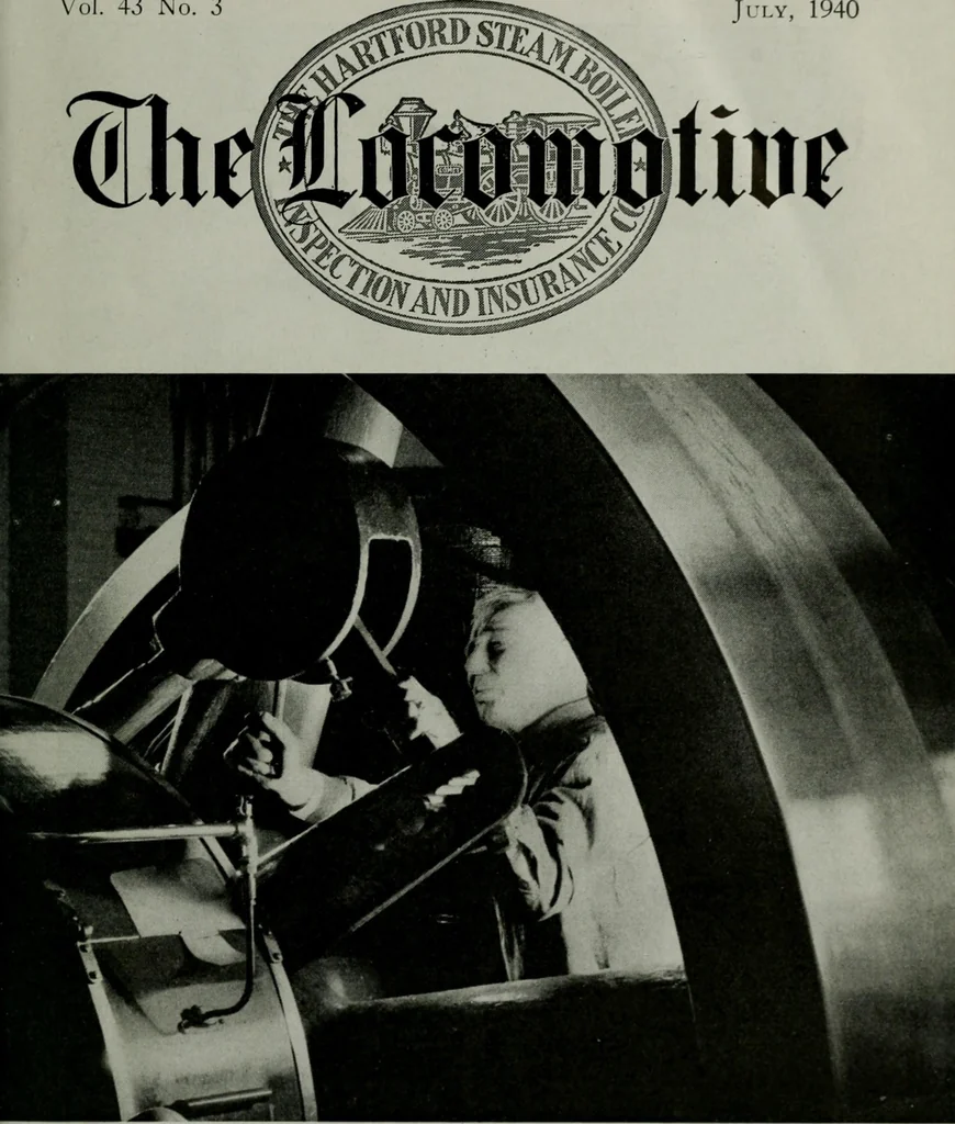 An illustration from The Locomotive, 1867, leaf 340