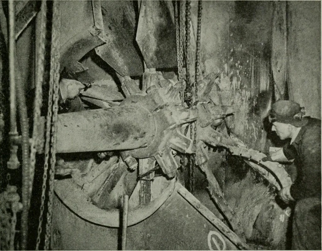 An illustration from The Locomotive, 1867, leaf 444