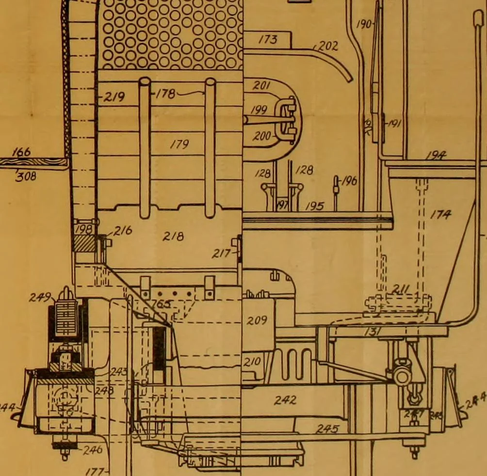 An illustration from Locomotive breakdown questions answered and illustrated, 1907, leaf 10
