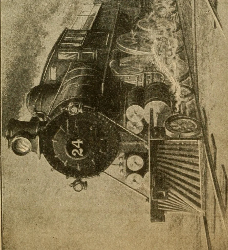 An illustration from Locomotive breakdown questions answered and illustrated, 1907, leaf 15