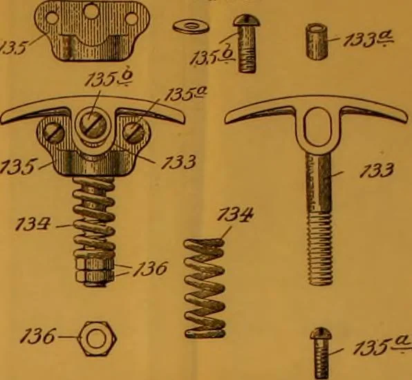 An illustration from Locomotive breakdown questions answered and illustrated, 1907, leaf 16