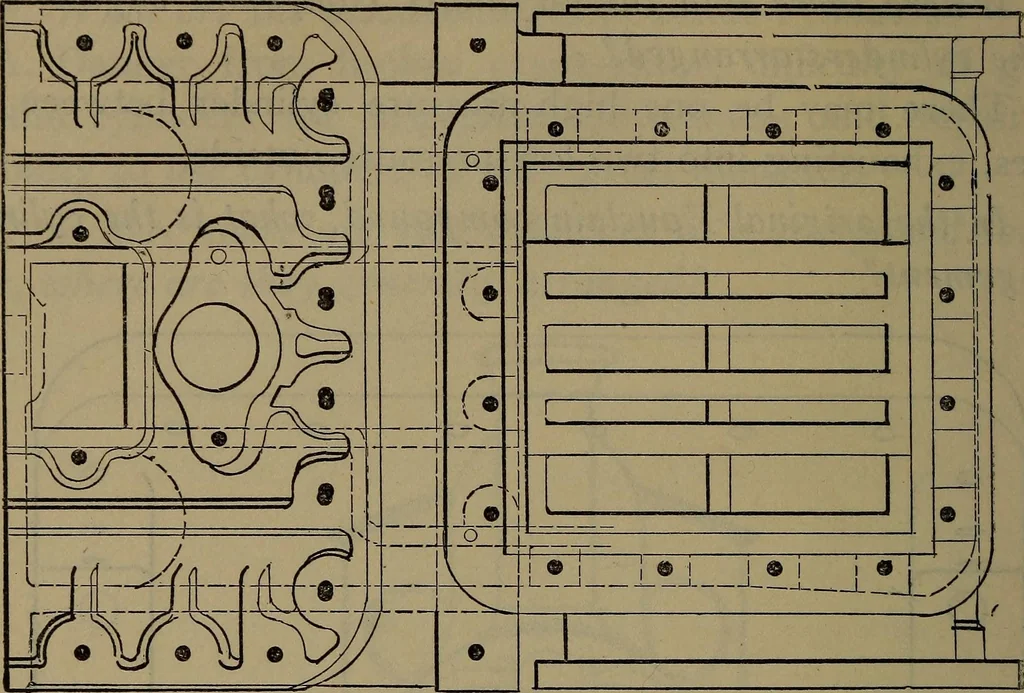 An illustration from Locomotive catechism; an up-to-date, practical and complete work on the locomotive--treating on the design, construction, repair and running of all kinds of locomotives .., 1908, leaf 207
