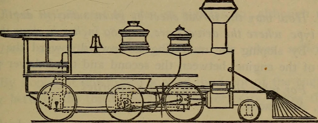 An illustration from Locomotive catechism; an up-to-date, practical and complete work on the locomotive--treating on the design, construction, repair and running of all kinds of locomotives .., 1908, leaf 28