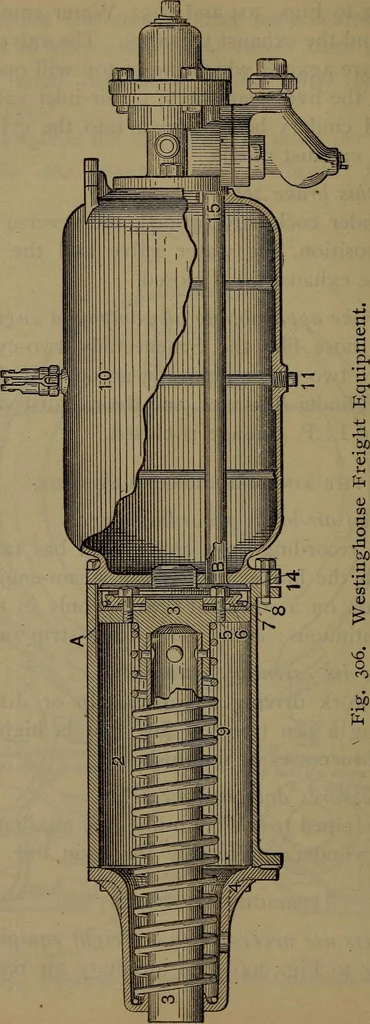 An illustration from Locomotive catechism; an up-to-date, practical and complete work on the locomotive--treating on the design, construction, repair and running of all kinds of locomotives .., 1908, leaf 467