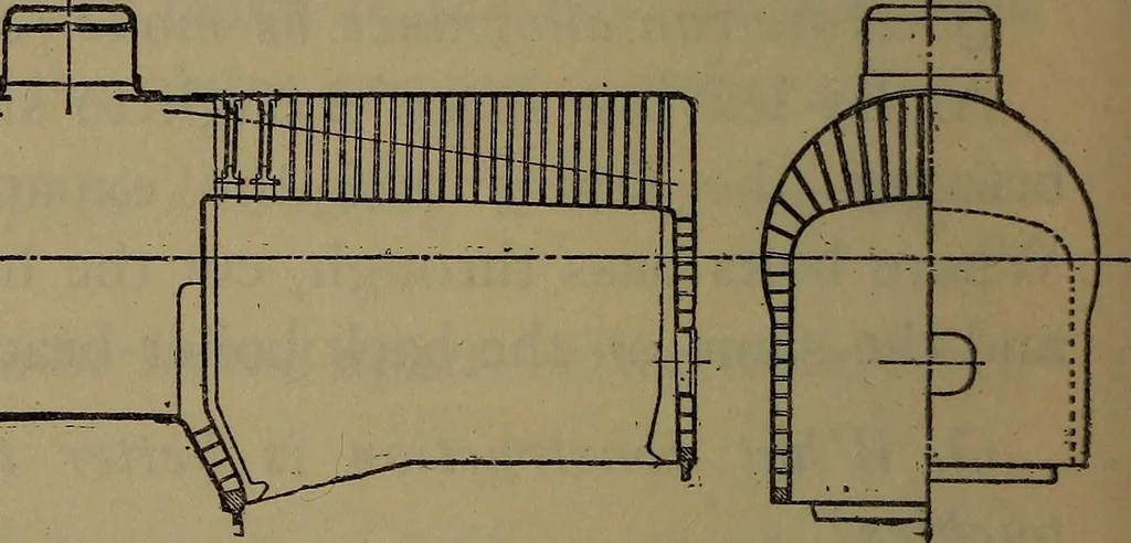 An illustration from Locomotive catechism; an up-to-date, practical and complete work on the locomotive--treating on the design, construction, repair and running of all kinds of locomotives .., 1908, leaf 51