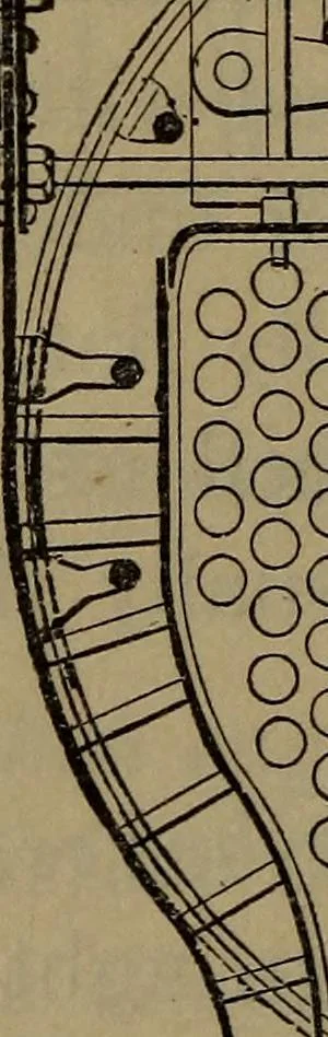 An illustration from Locomotive catechism; an up-to-date, practical and complete work on the locomotive--treating on the design, construction, repair and running of all kinds of locomotives .., 1908, leaf 53