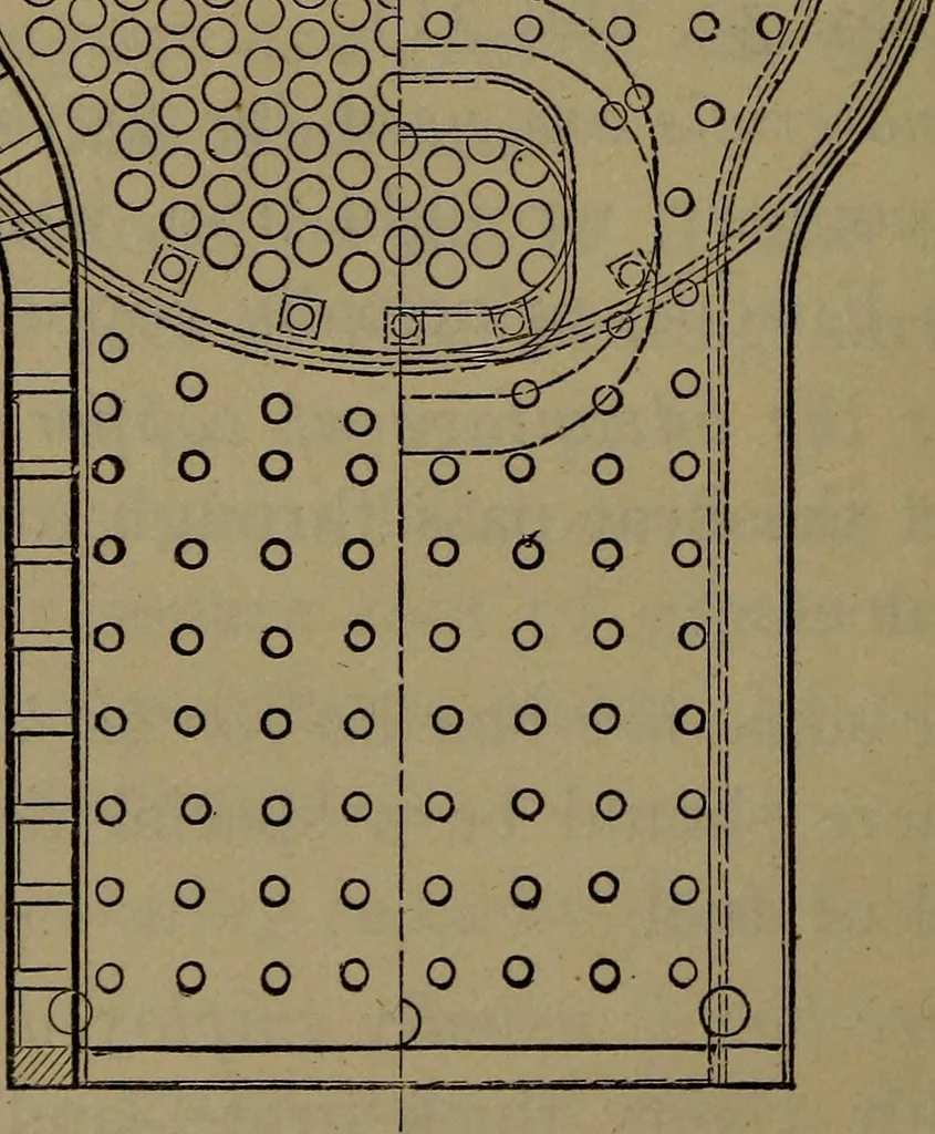 An illustration from Locomotive catechism; an up-to-date, practical and complete work on the locomotive--treating on the design, construction, repair and running of all kinds of locomotives .., 1908, leaf 53