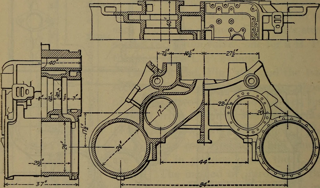 An illustration from Locomotive catechism; an up-to-date, practical and complete work on the locomotive--treating on the design, construction, repair and running of all kinds of locomotives .., 1908, leaf 577