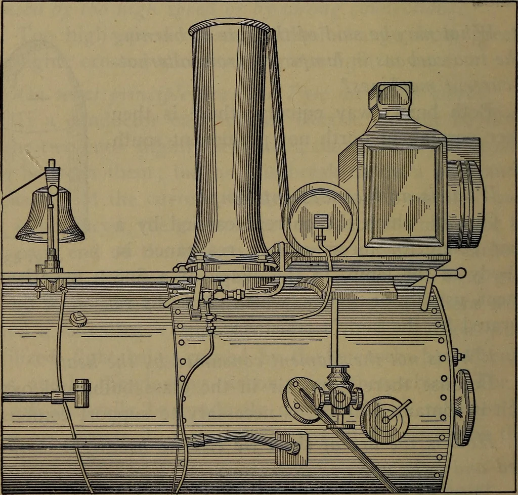 An illustration from Locomotive catechism; an up-to-date, practical and complete work on the locomotive--treating on the design, construction, repair and running of all kinds of locomotives .., 1908, leaf 817