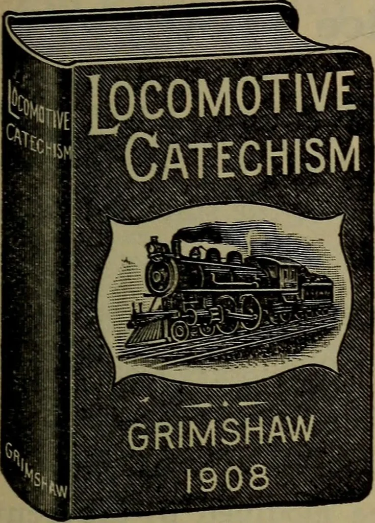 An illustration from Locomotive catechism; an up-to-date, practical and complete work on the locomotive--treating on the design, construction, repair and running of all kinds of locomotives .., 1908, leaf 842