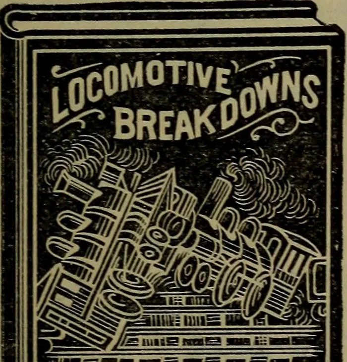 An illustration from Locomotive catechism; an up-to-date, practical and complete work on the locomotive--treating on the design, construction, repair and running of all kinds of locomotives .., 1908, leaf 842