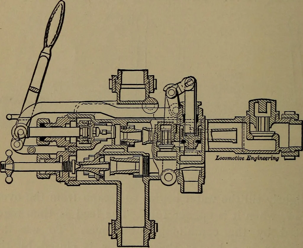 An illustration from Locomotive engine running and management .., 1899, leaf 163
