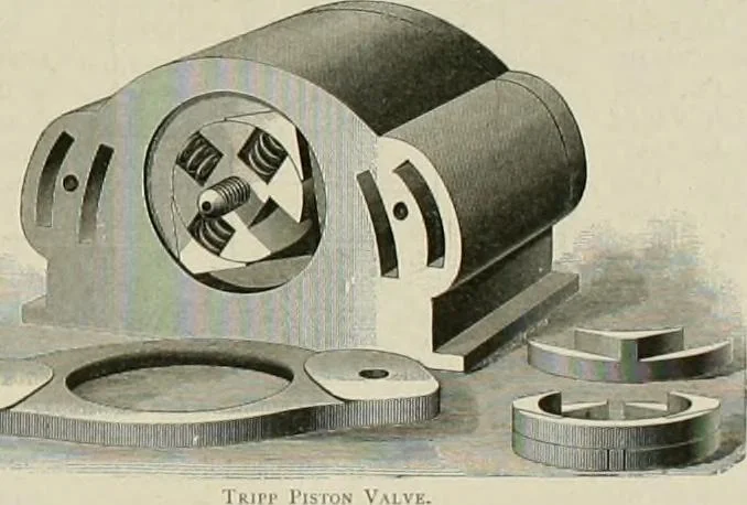 An illustration from The locomotive engineer, 1888, leaf 136