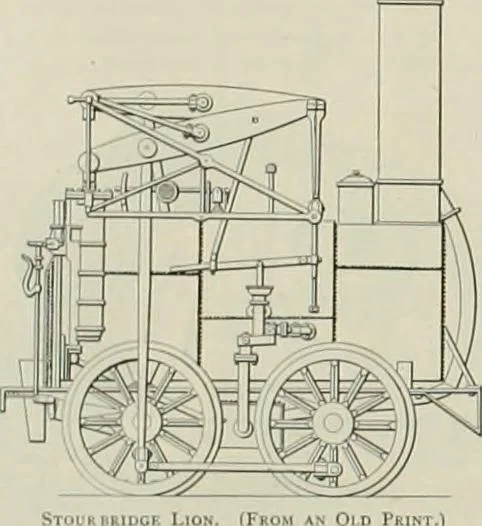 An illustration from The locomotive engineer, 1888, leaf 137