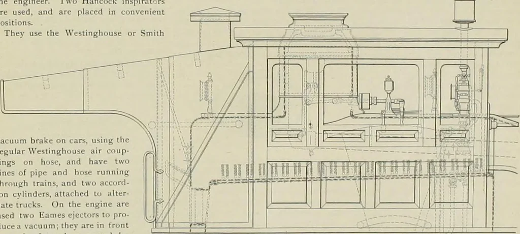 An illustration from The locomotive engineer, 1888, leaf 140