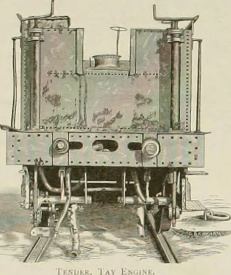 An illustration from The locomotive engineer, 1888, leaf 169