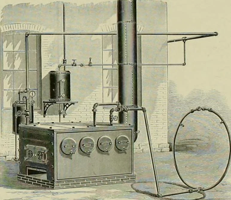 An illustration from The locomotive engineer, 1888, leaf 18
