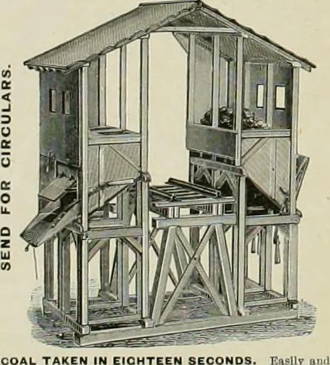 An illustration from The locomotive engineer, 1888, leaf 195