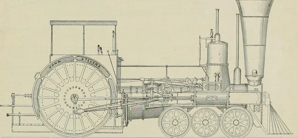 An illustration from The locomotive engineer, 1888, leaf 216