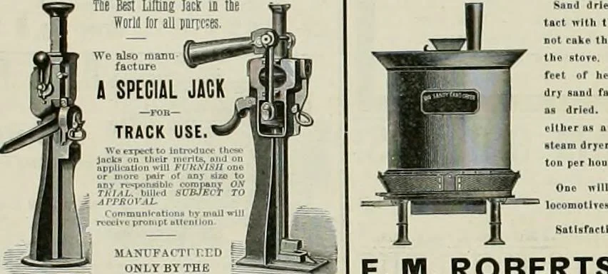 An illustration from The locomotive engineer, 1888, leaf 243