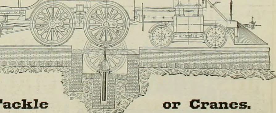 An illustration from The locomotive engineer, 1888, leaf 246
