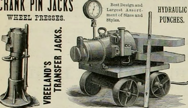 An illustration from The locomotive engineer, 1888, leaf 247