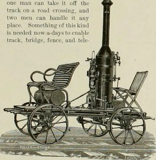 An illustration from The locomotive engineer, 1888, leaf 267