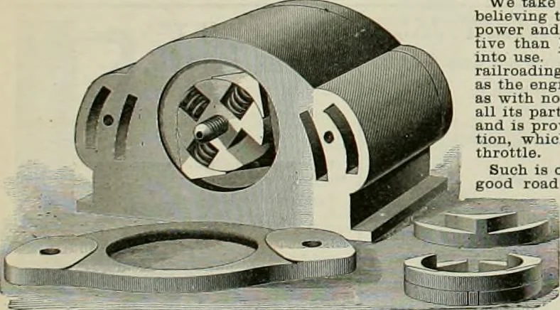 An illustration from The locomotive engineer, 1888, leaf 277