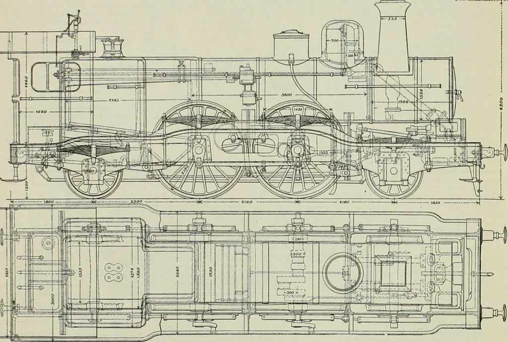 An illustration from The locomotive engineer, 1888, leaf 283