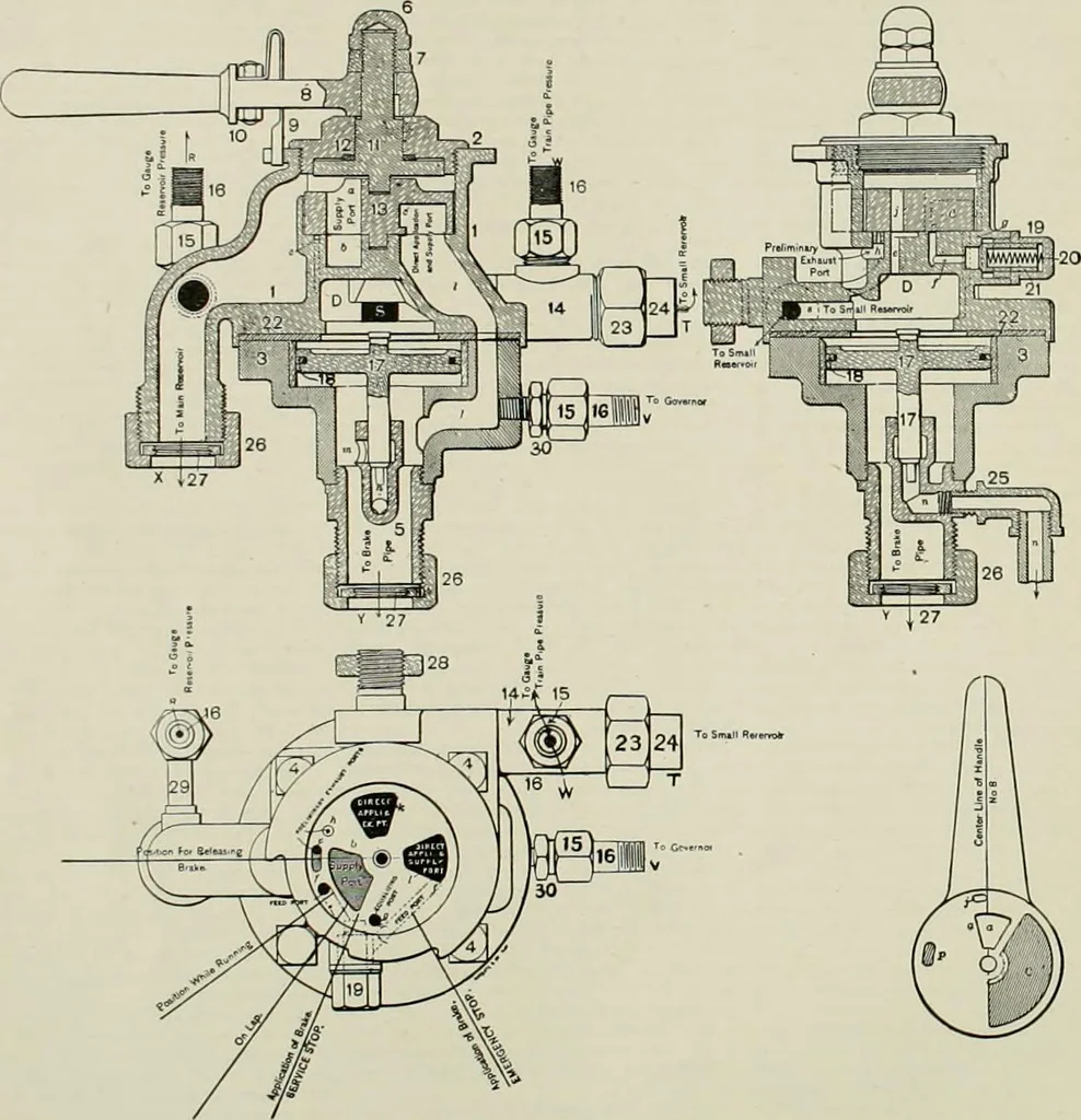 An illustration from The locomotive engineer, 1888, leaf 305