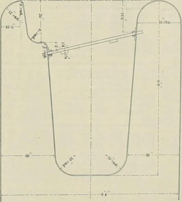 An illustration from The locomotive engineer, 1888, leaf 338