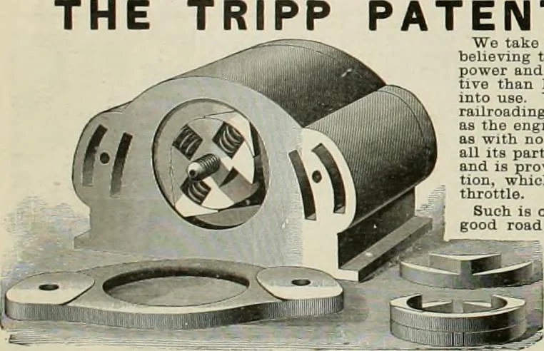 An illustration from The locomotive engineer, 1888, leaf 341
