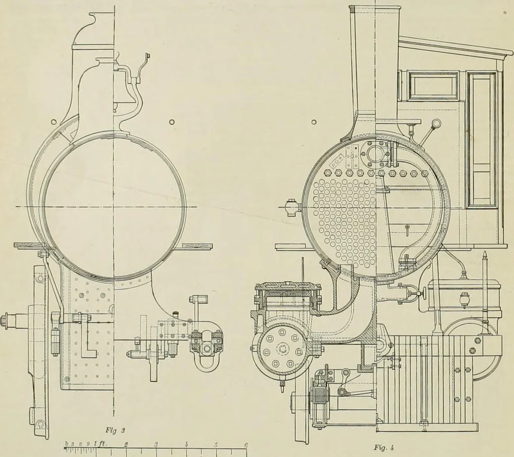 An illustration from The locomotive engineer, 1888, leaf 345