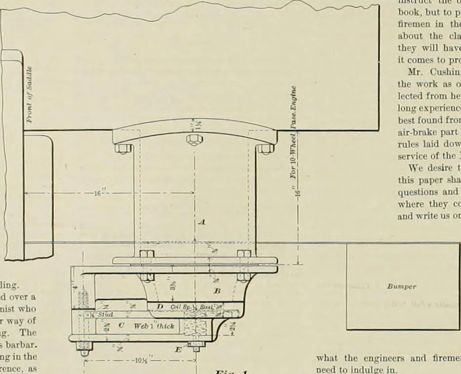 An illustration from The locomotive engineer, 1888, leaf 353