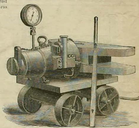 An illustration from The locomotive engineer, 1888, leaf 395
