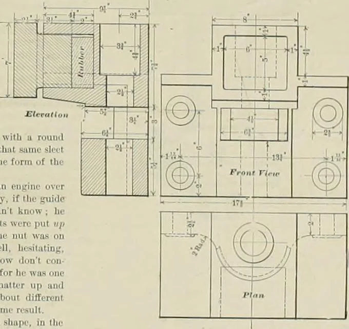 An illustration from The locomotive engineer, 1888, leaf 406