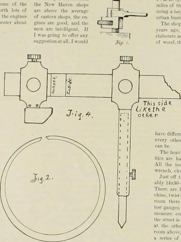 An illustration from The locomotive engineer, 1888, leaf 411