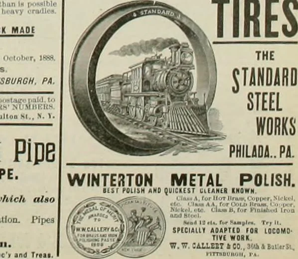 An illustration from The locomotive engineer, 1888, leaf 418
