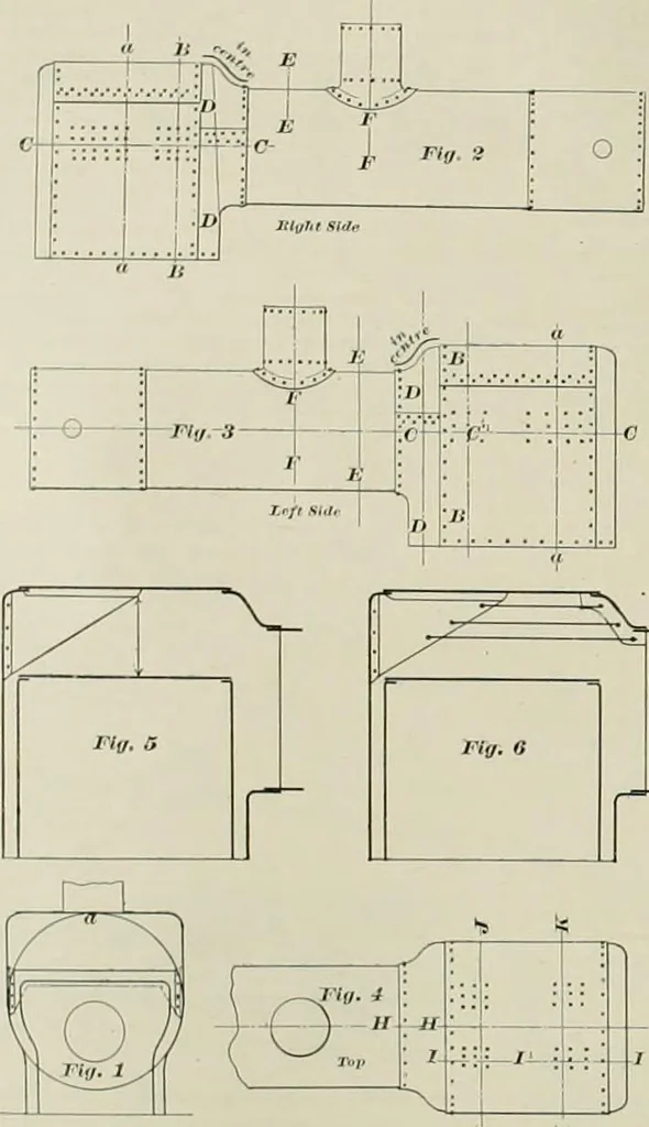 An illustration from The locomotive engineer, 1888, leaf 423