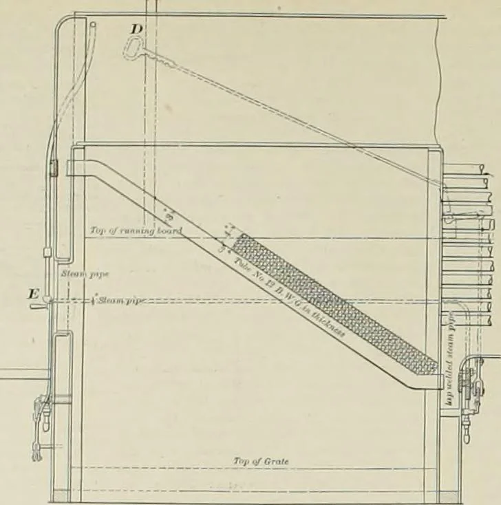 An illustration from The locomotive engineer, 1888, leaf 431