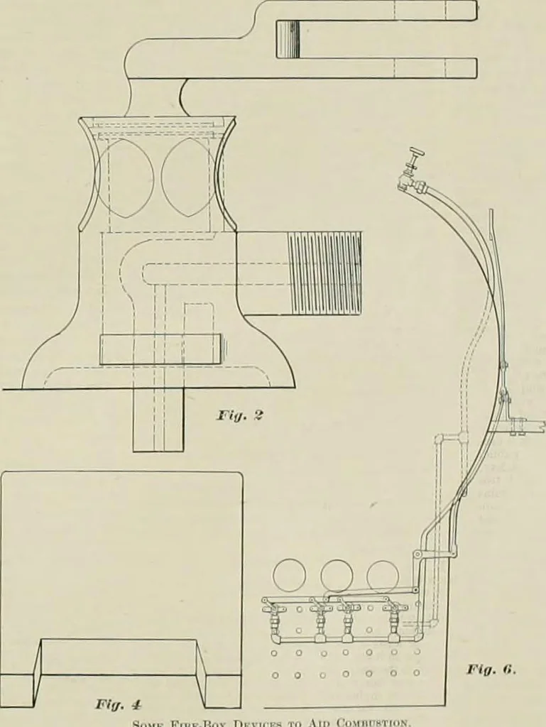 An illustration from The locomotive engineer, 1888, leaf 432