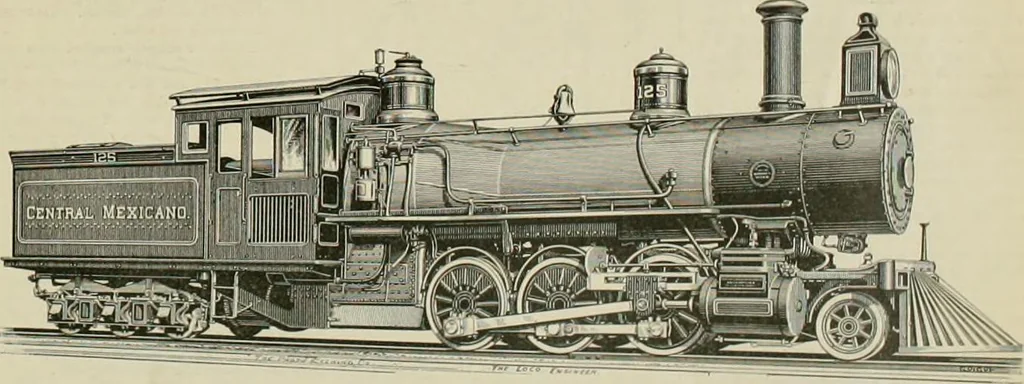 An illustration from The locomotive engineer, 1888, leaf 440