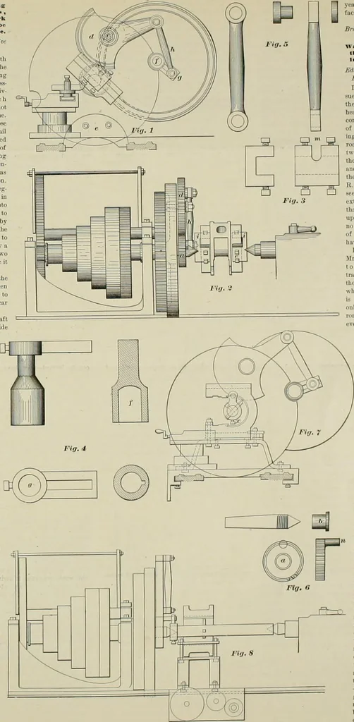An illustration from The locomotive engineer, 1888, leaf 446