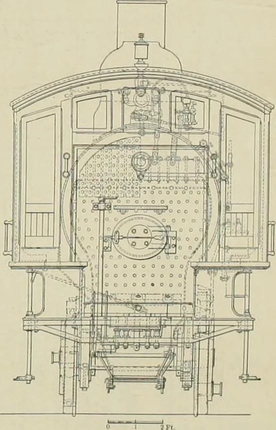 An illustration from The locomotive engineer, 1888, leaf 480